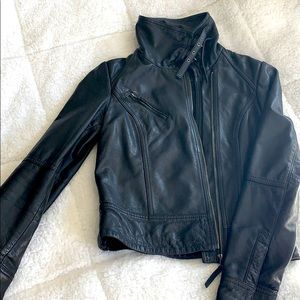 AllSaints leather jacket US 8